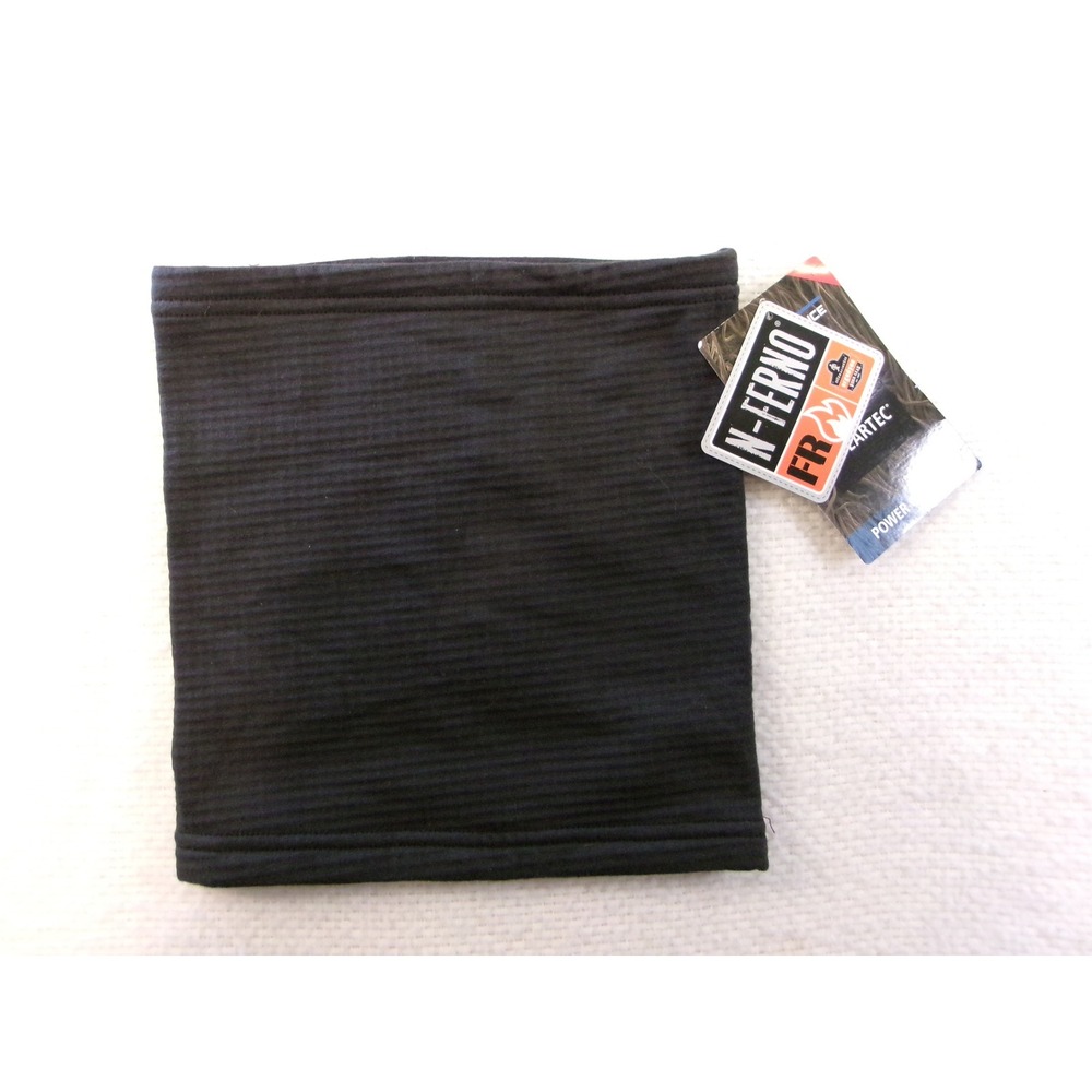 Ergodyne N-Ferno 6962‎ Neck Gaiter Unisex OS Black NEW FR Polartec Power Grid